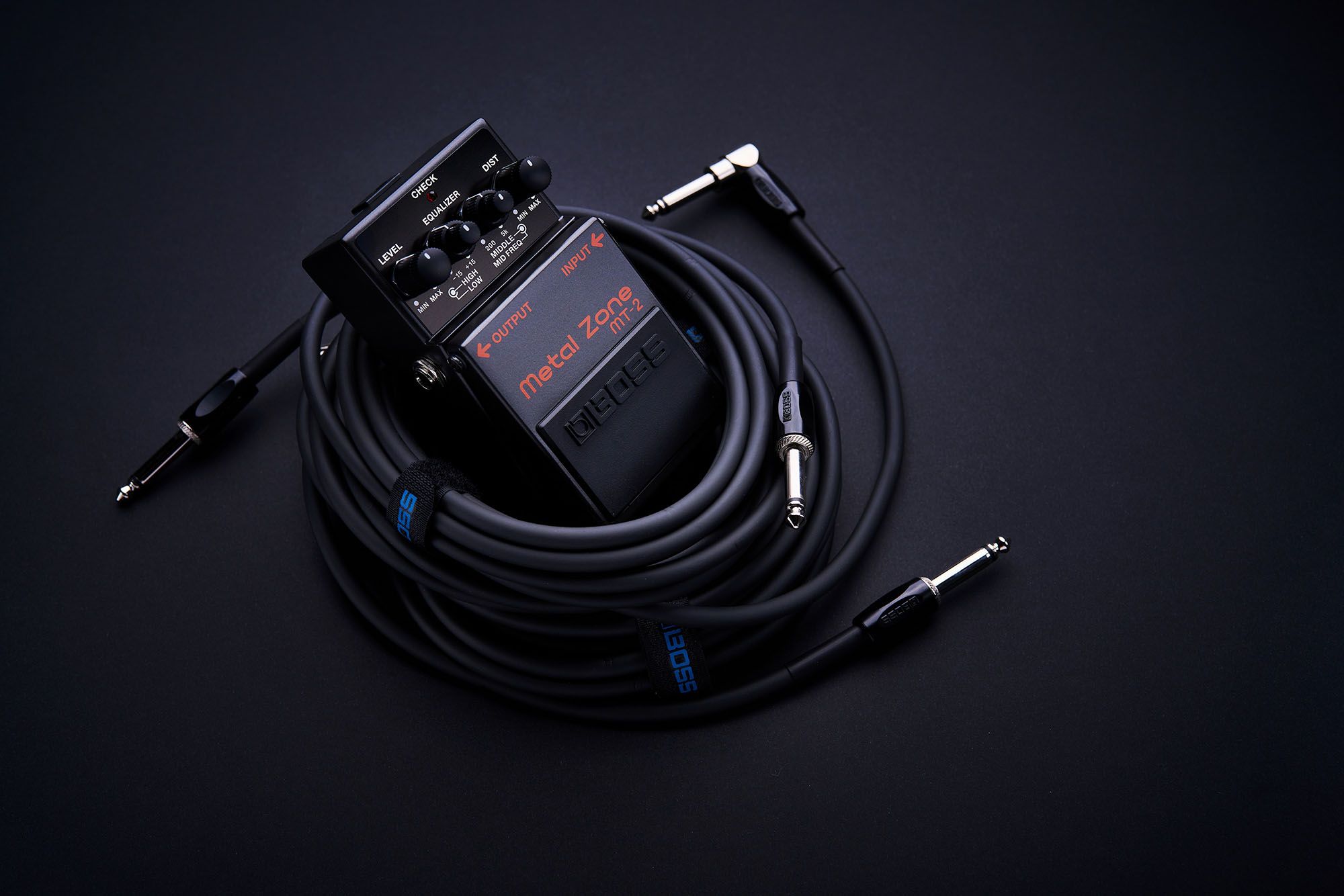 Boss Kabel BIC-10A-BK winkel/gerade Black 3m
