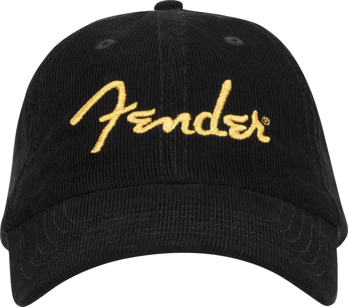 Fender Hat Gold Spaghetti Logo Corduroy "One Size – Bild 2