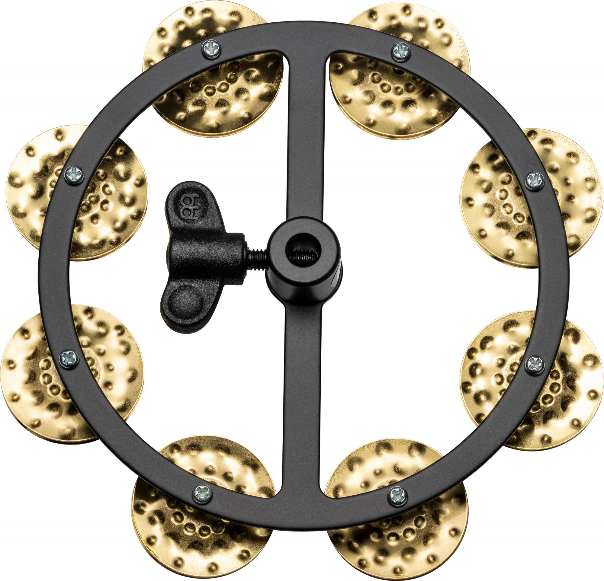Meinl HTHH1B-BK HiHat Tambourine Hammered Brass – Bild 2