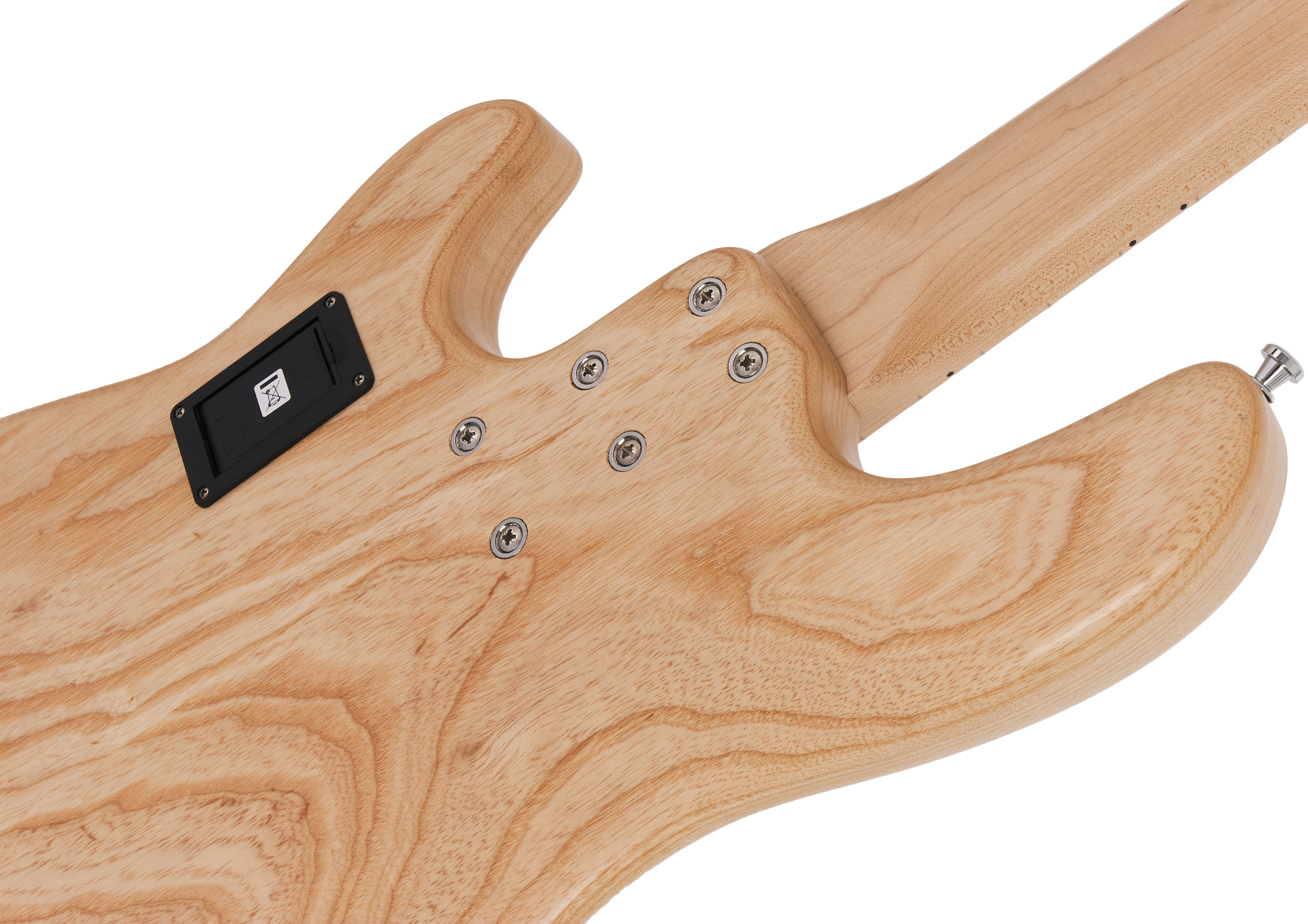 Sandberg California II Central 4-String Matt Natural Swamp Ash – Bild 4