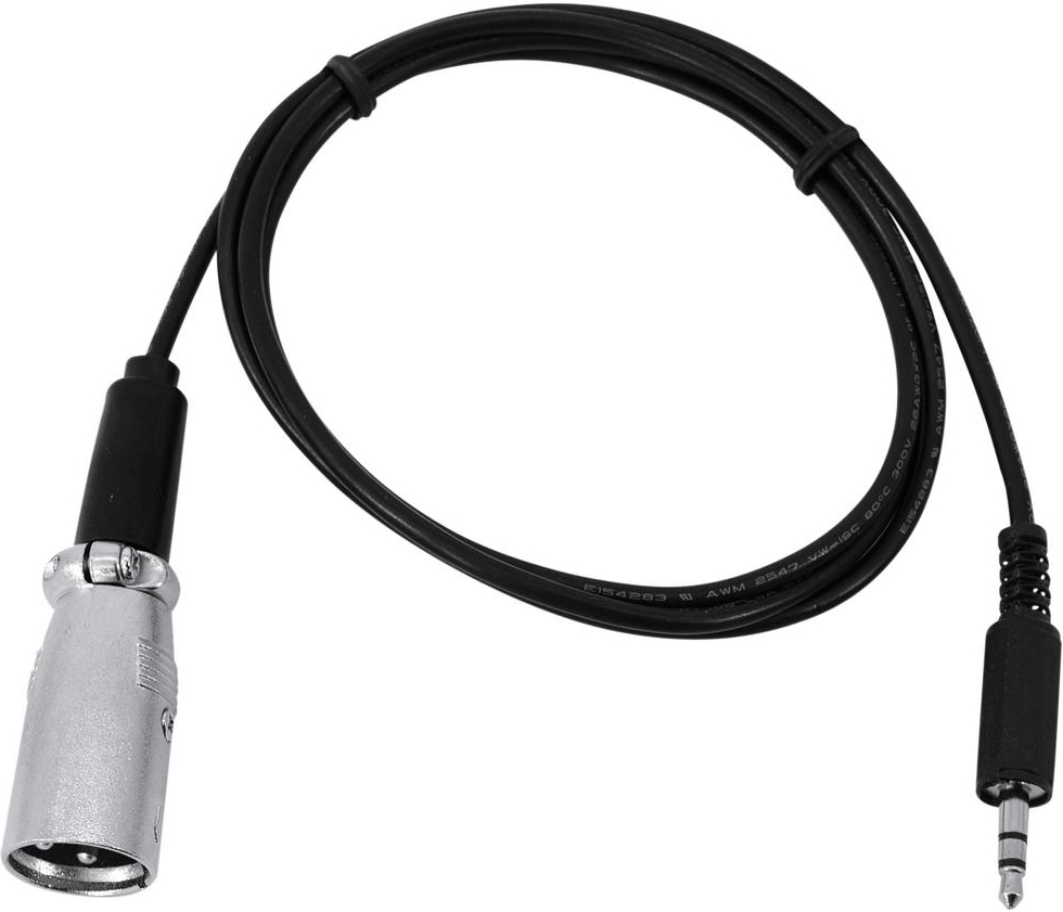 Eurolite DMX adapter IN jack 3.5/XLR 1m Eurolite DMX adapter IN jack 3.5/XLR 1m