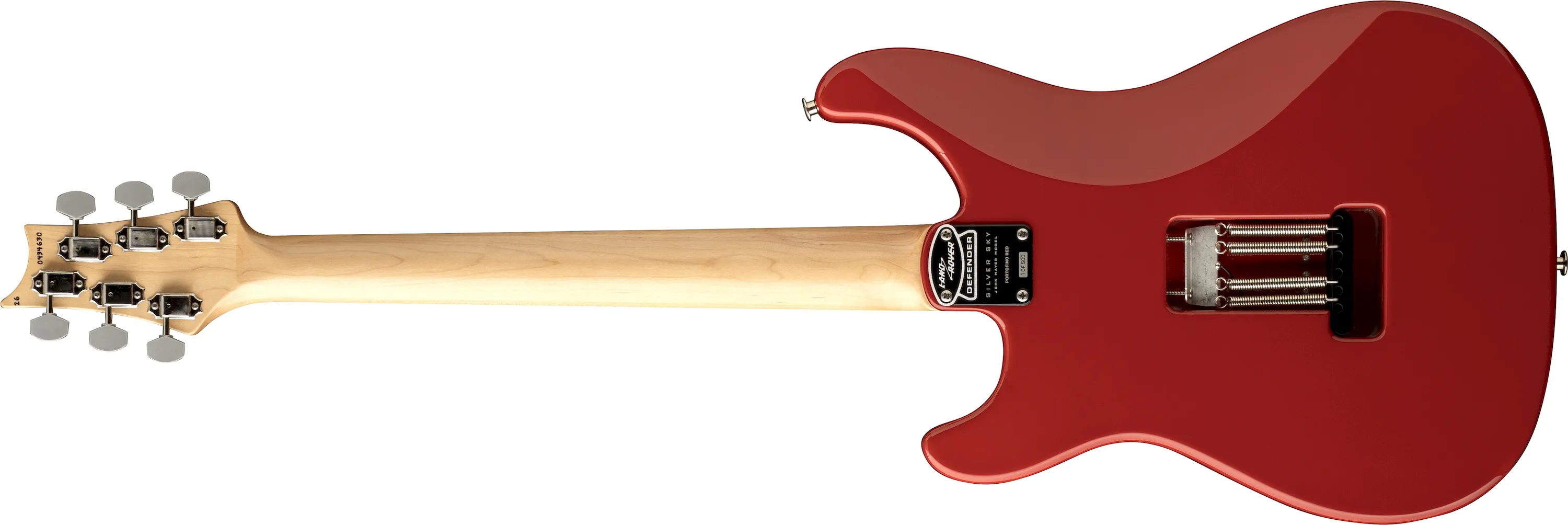 PRS John Mayer Silver Sky Defender Portofino Red – Bild 2
