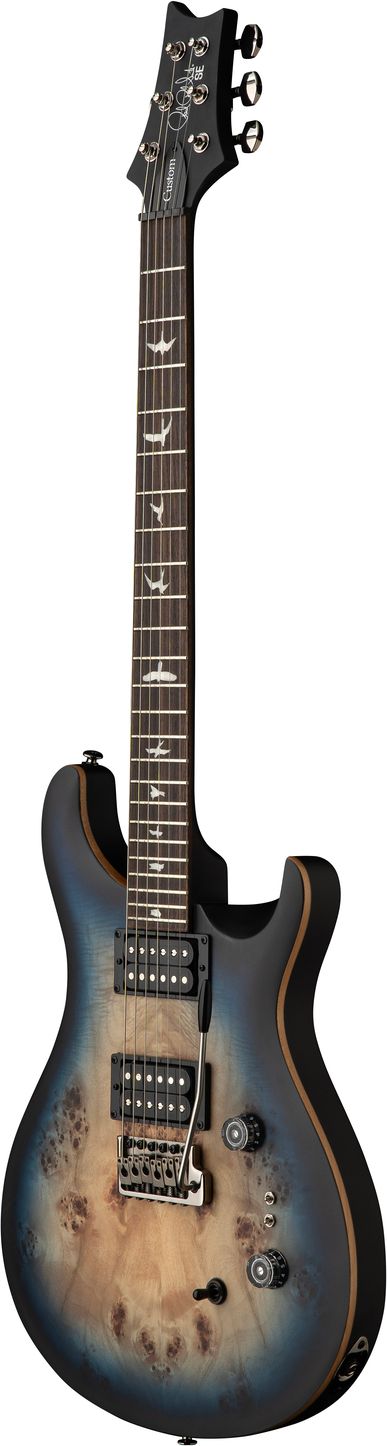PRS SE Exotic Custom 24-08 Poplar Burl Lake Blue Midnight Burst – Bild 3