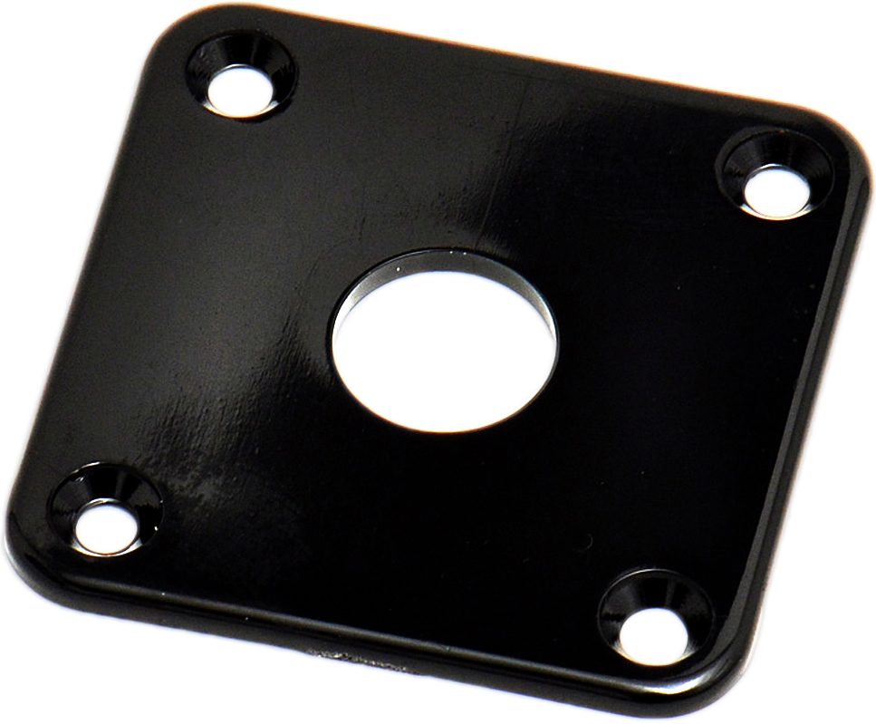 Göldo Buchsenplatte 4-Loch schwarz