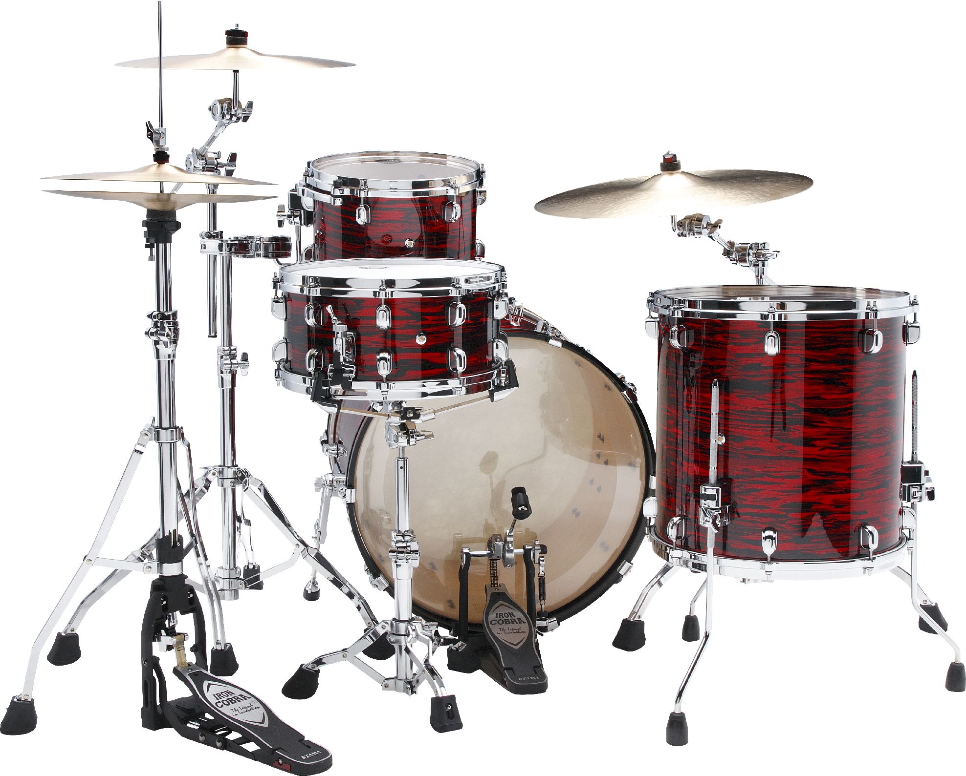 Tama MR32CZS-TQP Starclassic Maple Shell Set 3tlg. - Red Oyster/Chrome – Bild 2