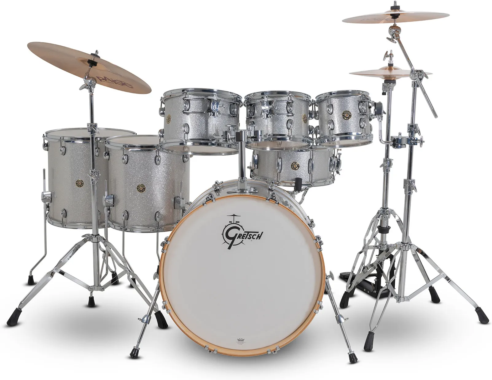 Gretsch GR815.048 Catalina Maple Shell Pack - Silver Sparkle (8"/10"/12"/14"/16"/22"/14"x6,5") – Bild 2