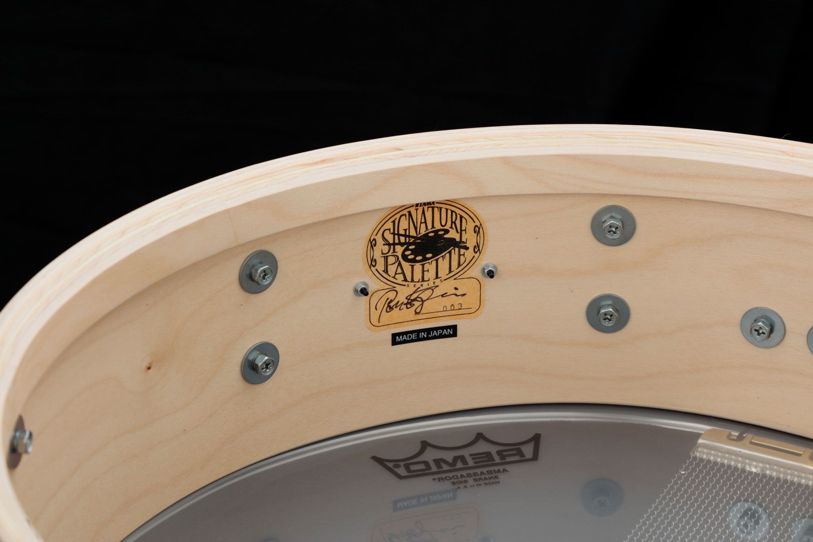 Tama PE1445 Signature Snare Drum Peter Erskine 14" x 4.5" Spruce/Maple (Return) – Bild 7