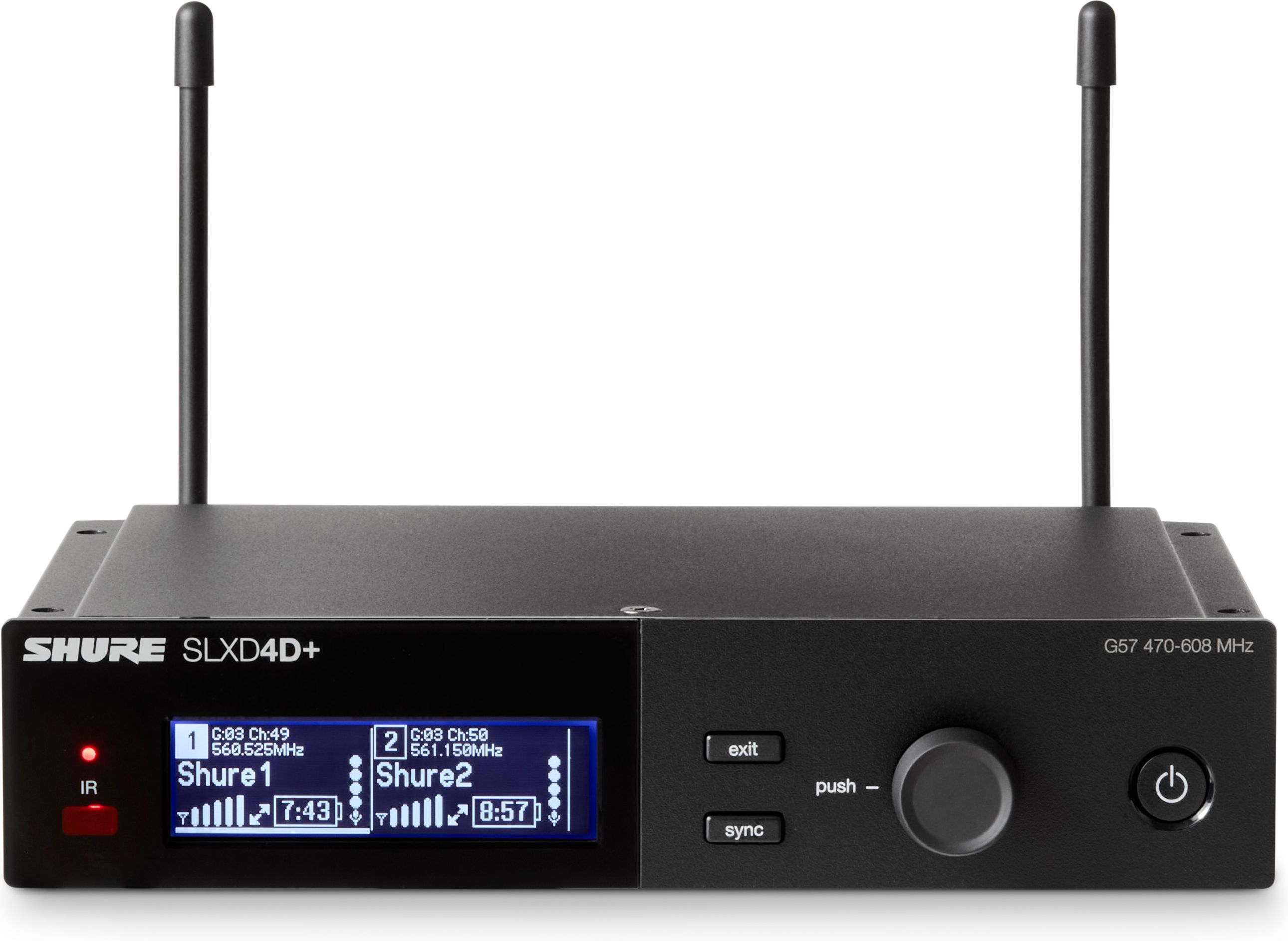 Shure SLXD24D+ Handsendersystem, SM58, G65 – Bild 3