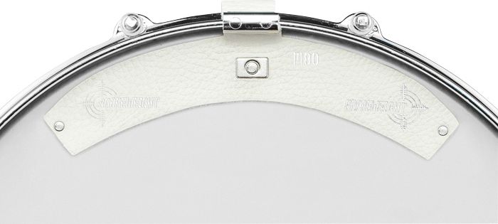 Snareweight M80 White Magnetic Drum Damper Leder