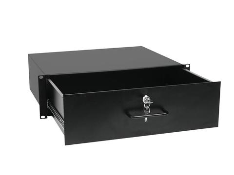 Omnitronic Rackschublade 3 HE mit Schloss