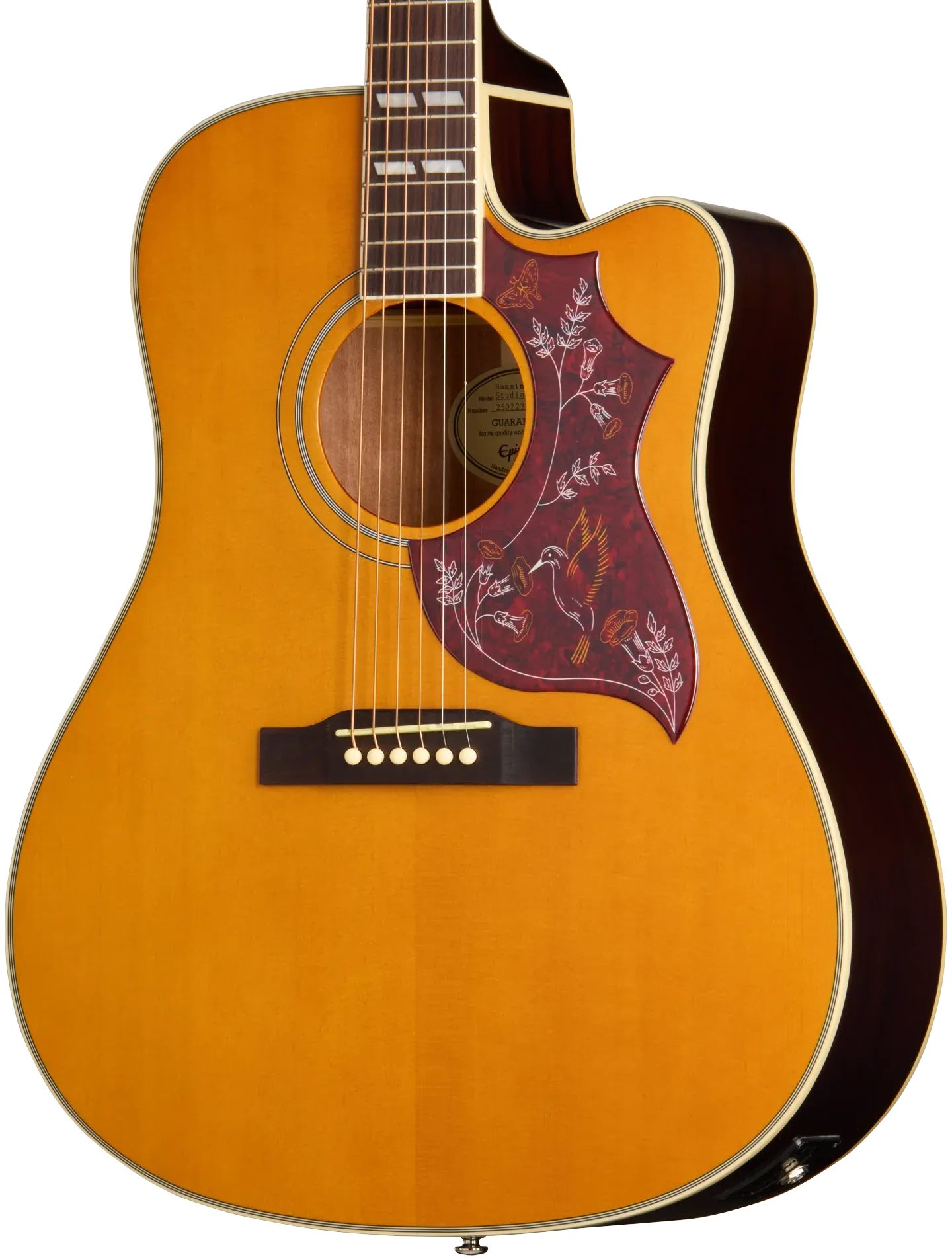 Epiphone Hummingbird Studio EC Natural – Bild 3