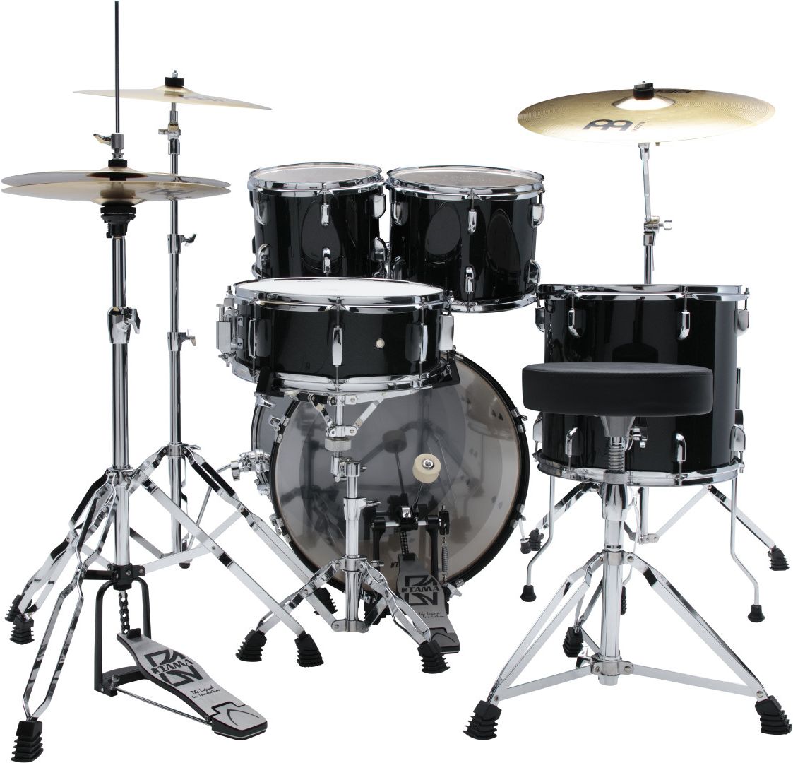 Tama ST50H6-BNS Stagestar Drum Set 5tlg. - Black Night Sparkle – Bild 6