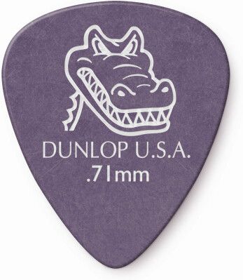 Dunlop Gator Grip Pektrum 0,71mm Light Purple 417R71