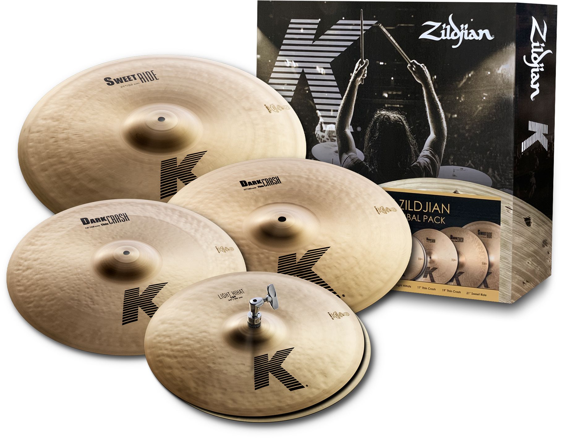 Zildjian ZIKP101 K Cymbal Pack (4-piece)