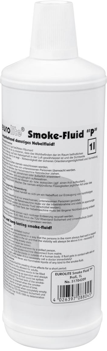 Eurolite Smoke Fluid P Profi 1L Eurolite Smoke Fluid P Profi 1L