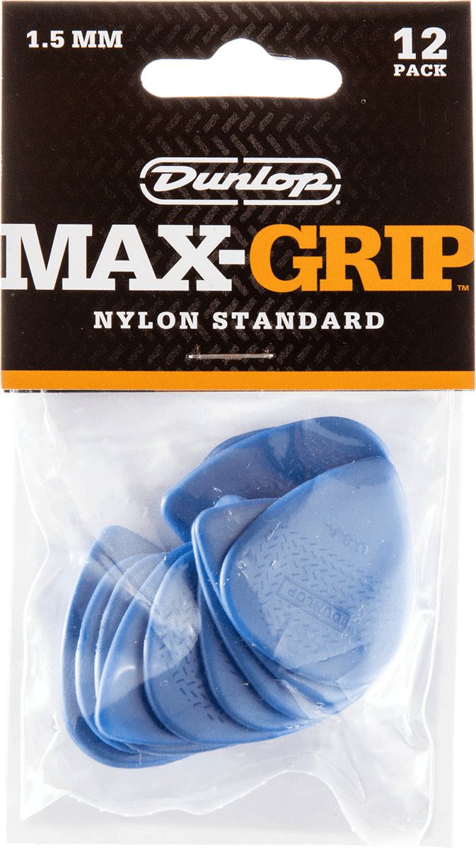 Dunlop Max-Grip Picks 1.50 mm blue 449P150 12-pack