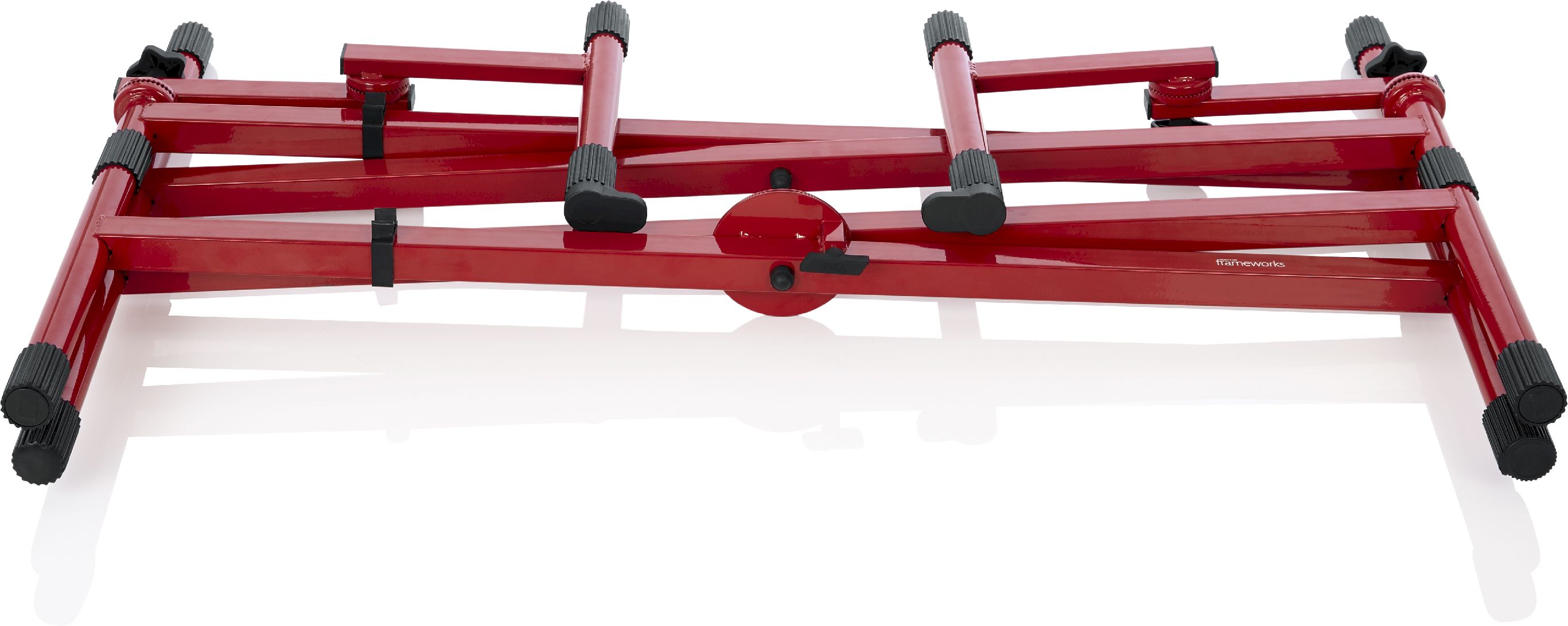 Gator Frameworks 2 Tier X-Style Keyboard Stand Rot Gator Frameworks 2 Tier X-Style Keyboard Stand Rot