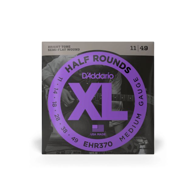 D Addario EHR 370 011-049 Half Rounds Medium