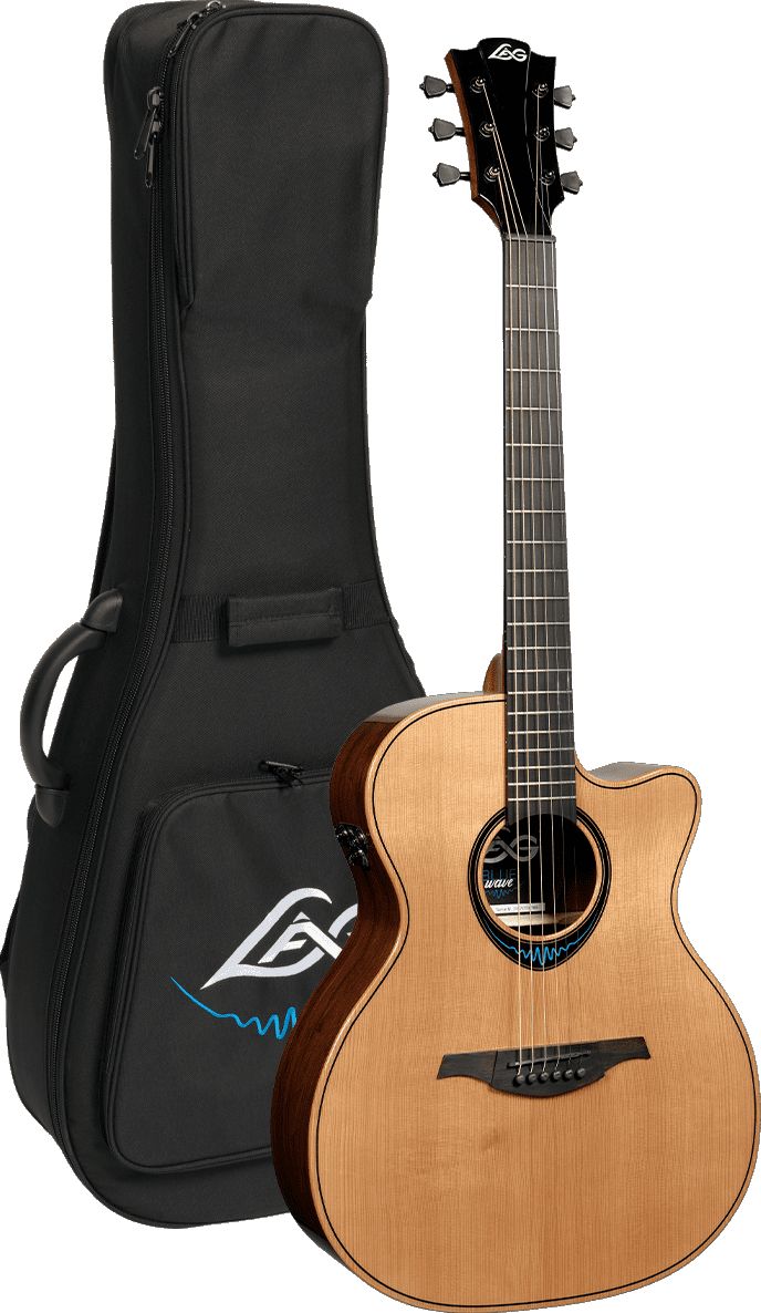 Lag Bluewave 2 Smart Guitar Auditorium incl. GigBag – Bild 4