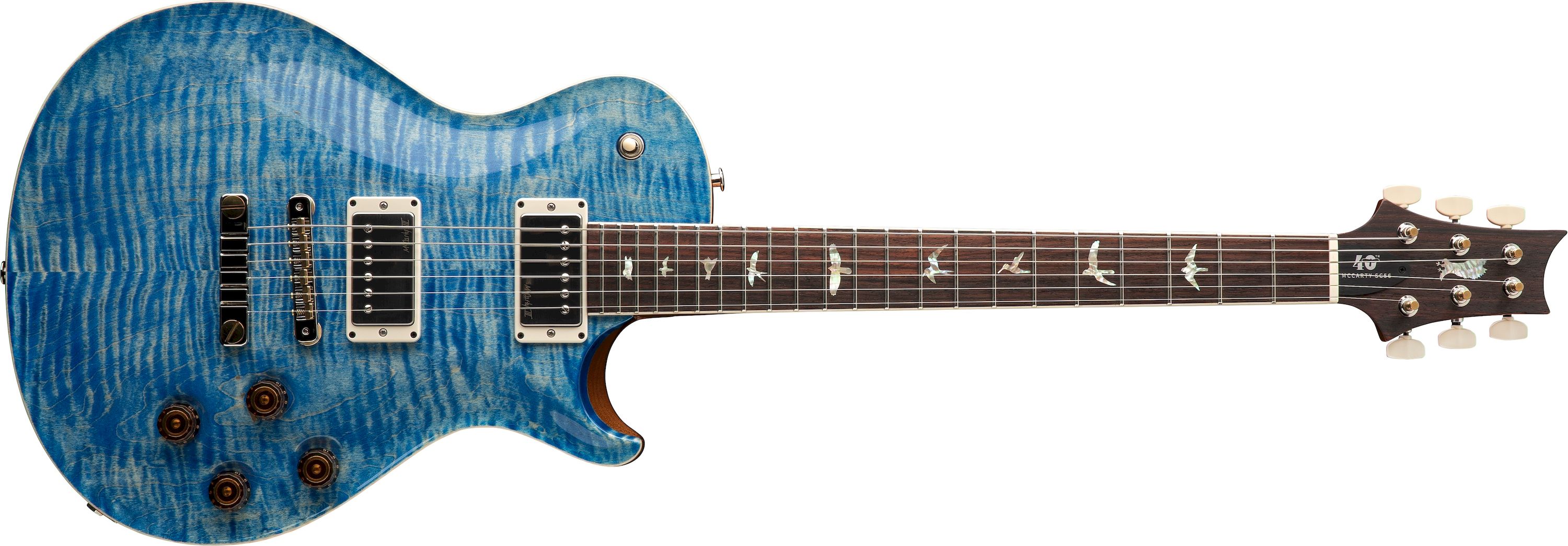 PRS 40th Anniversary McCarty SC56 Limited Edition Fadad Blue Jean