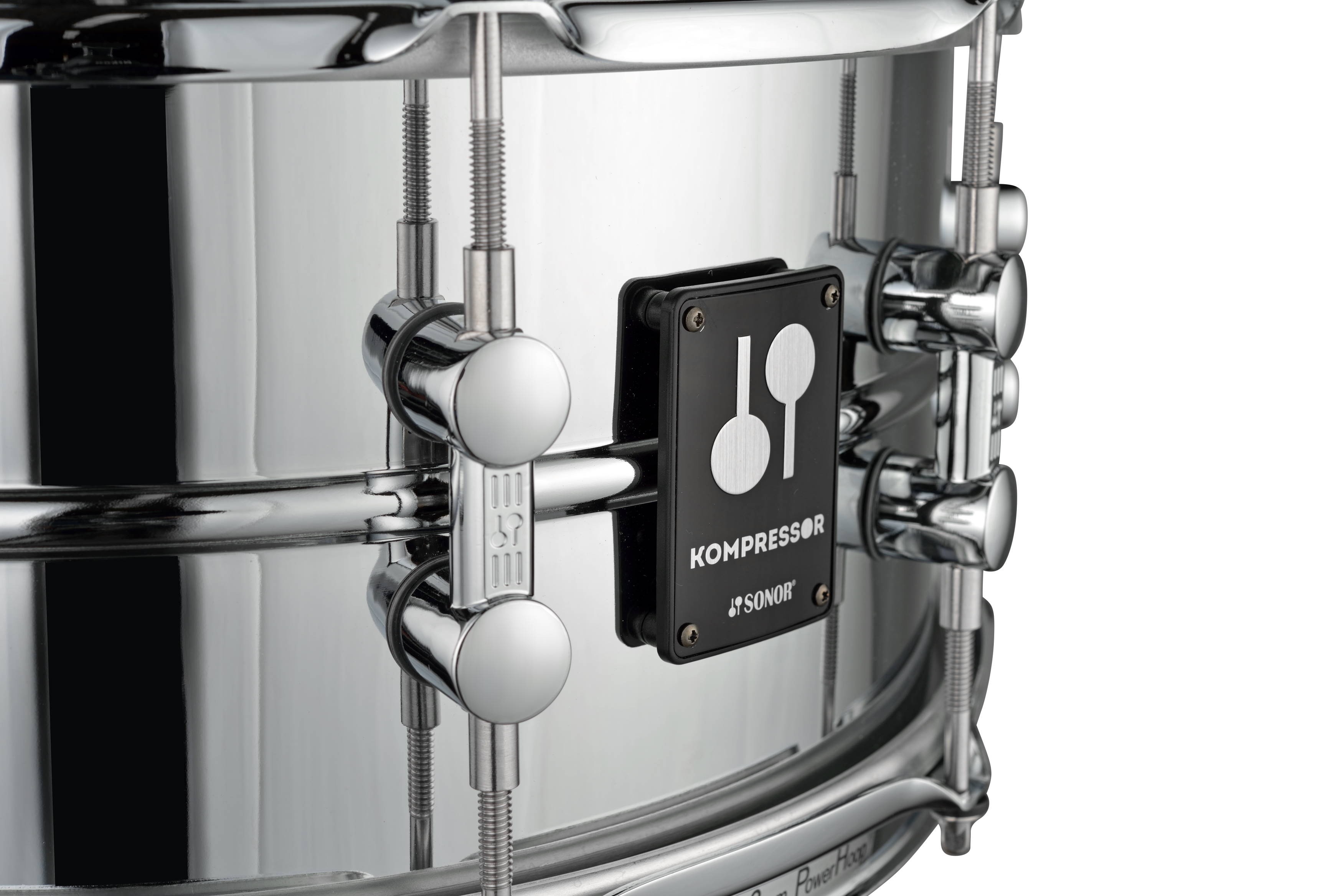 Sonor KS14X6.5SDS Compressor Snare Drum 14x6,5" - Steel – Bild 3