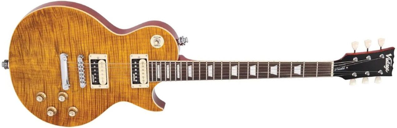 Vintage V100AFD Paradise Flamed Amber Vintage V100AFD Paradise Flamed Amber