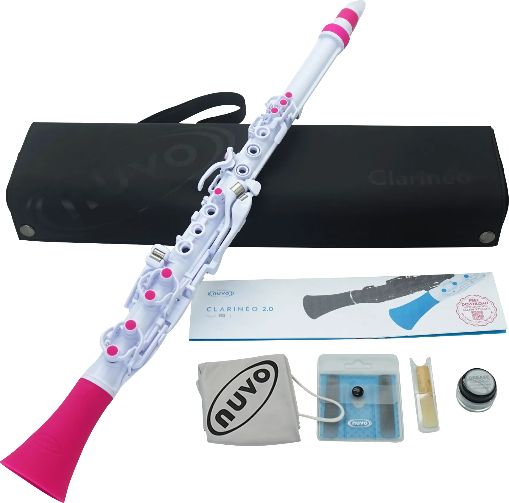 Nuvo Clarineo weiß-pink 2.0