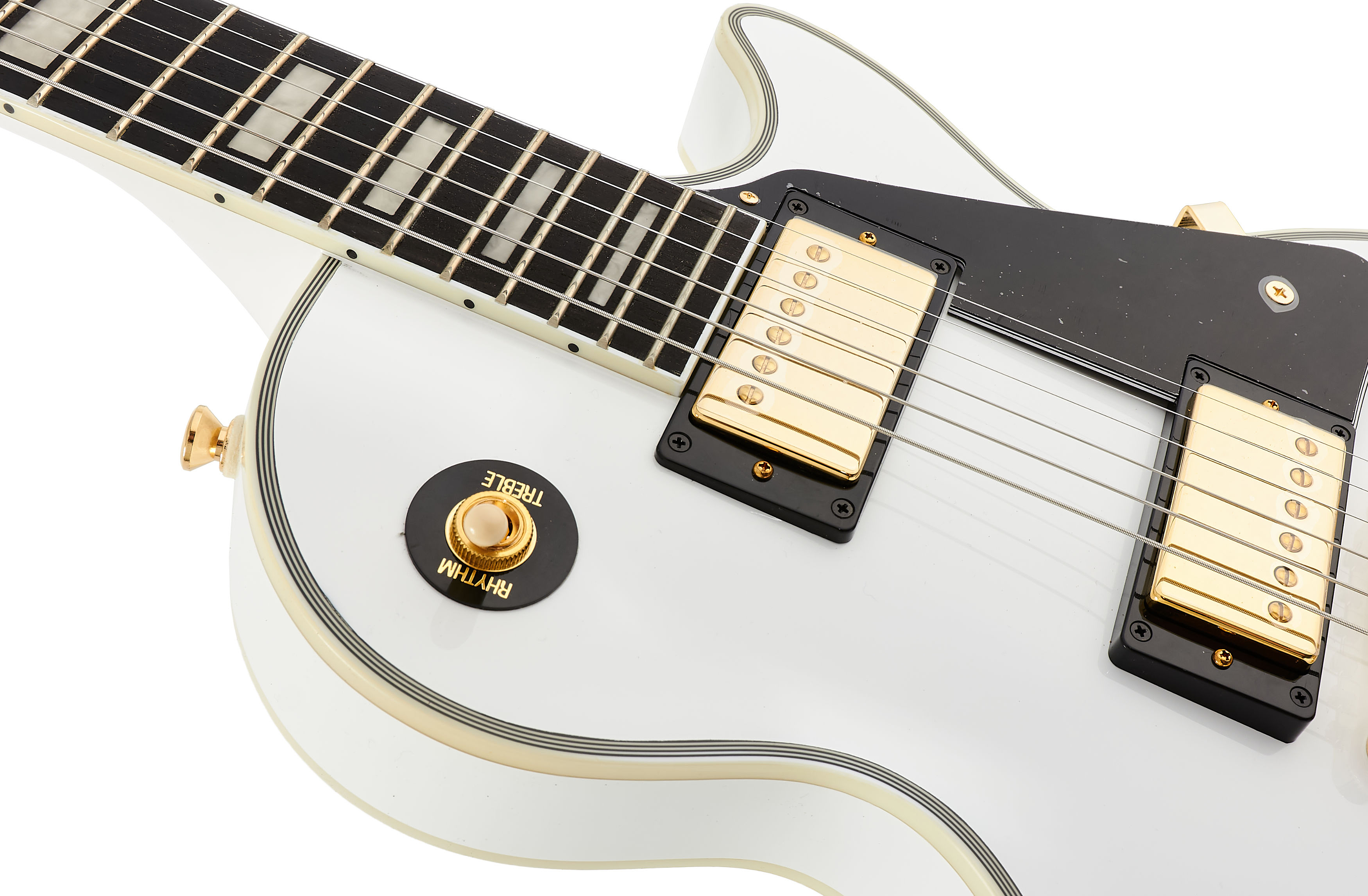 Epiphone Les Paul Custom Alpine White – Bild 7