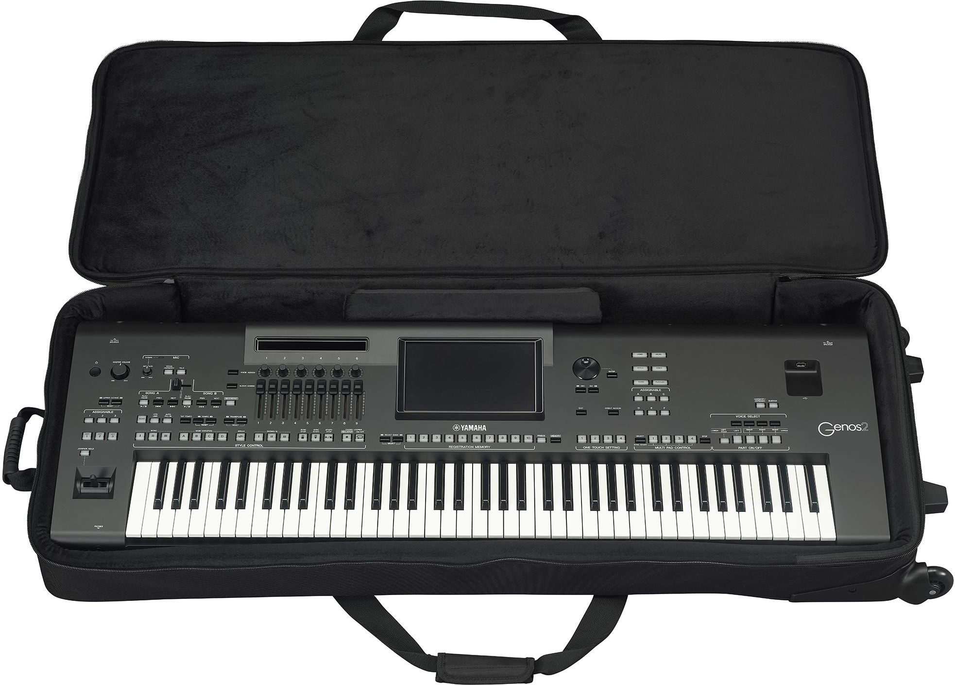 Yamaha Genos Softcase mit Rollen – Bild 6