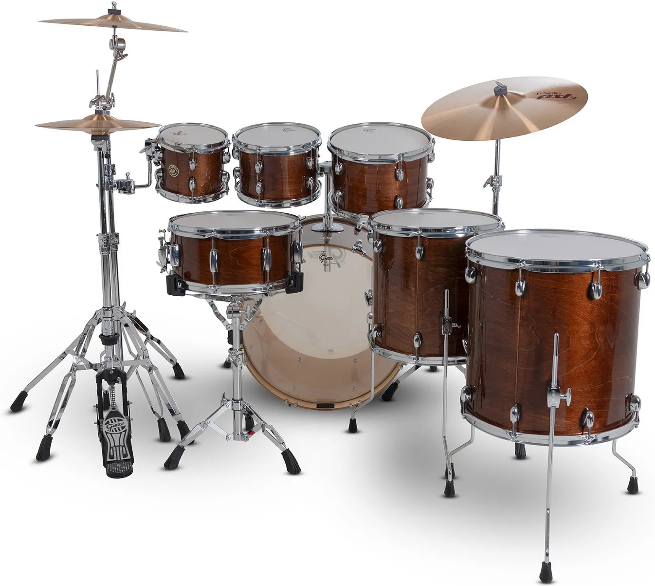 Gretsch GR815.042 Catalina Maple Shell Pack - Walnut Glaze (8"/10"/12"/14"/16"/22"/14"x6,5") – Bild 4