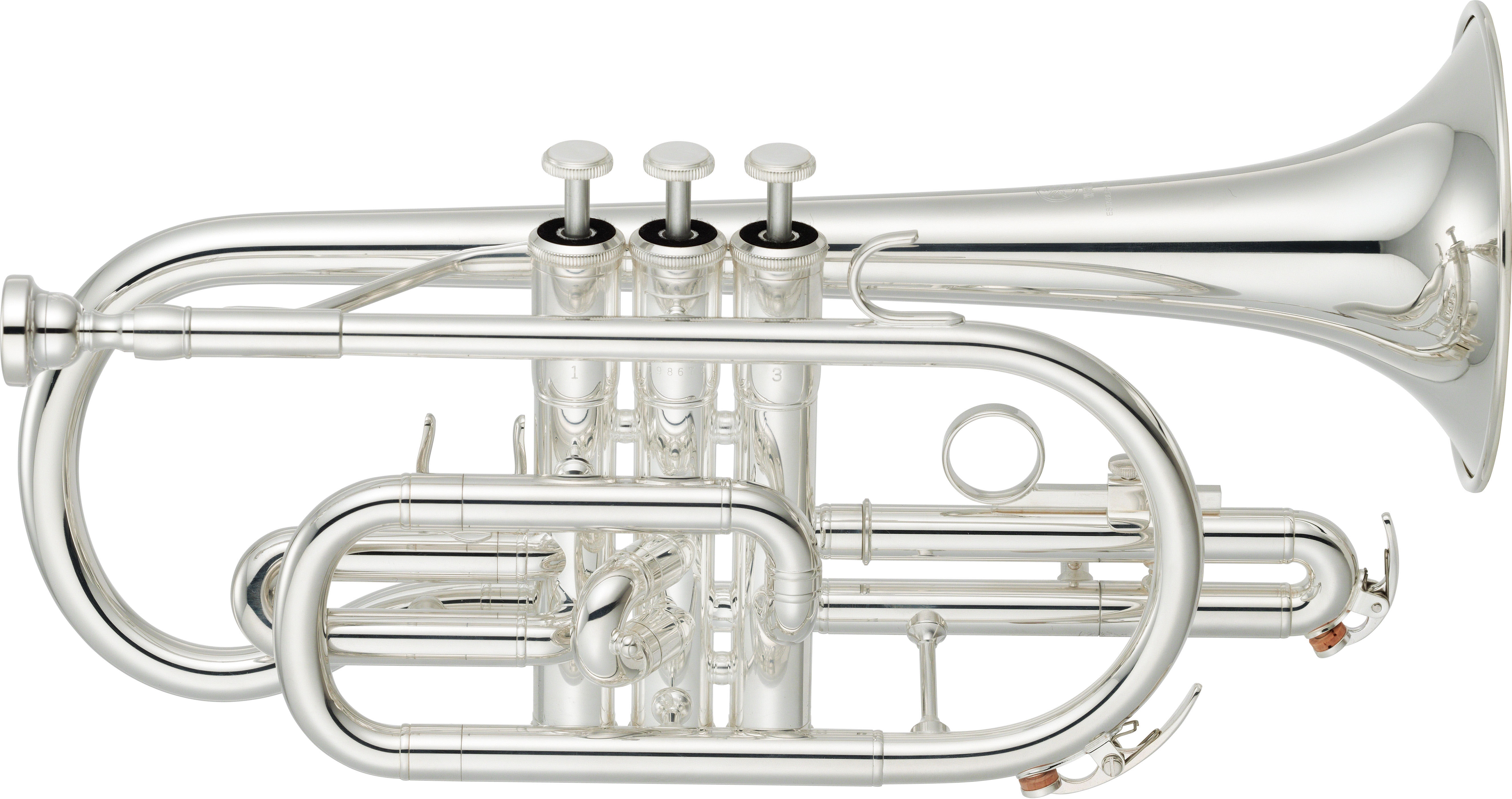 Yamaha YCR-2330 SIII Kornett versilbert