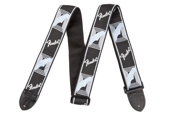 Fender Gitarrengurt Monogram Black/Grey/Blue
