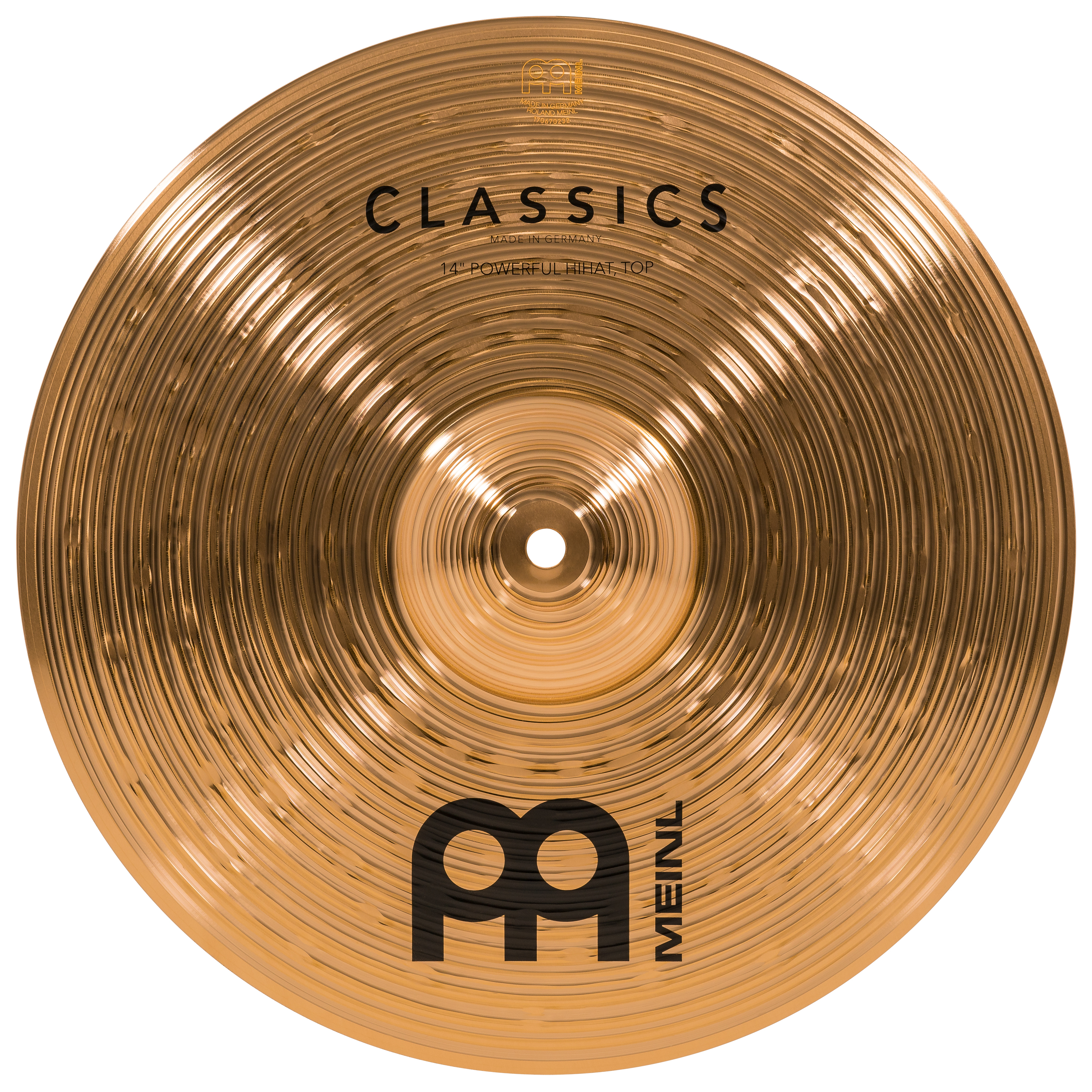 Meinl Classics Powerful HiHat 14" Meinl Classics Powerful HiHat 14"