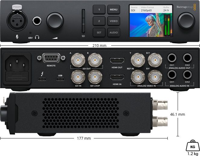 BlackMagic UltraStudio 4K Mini