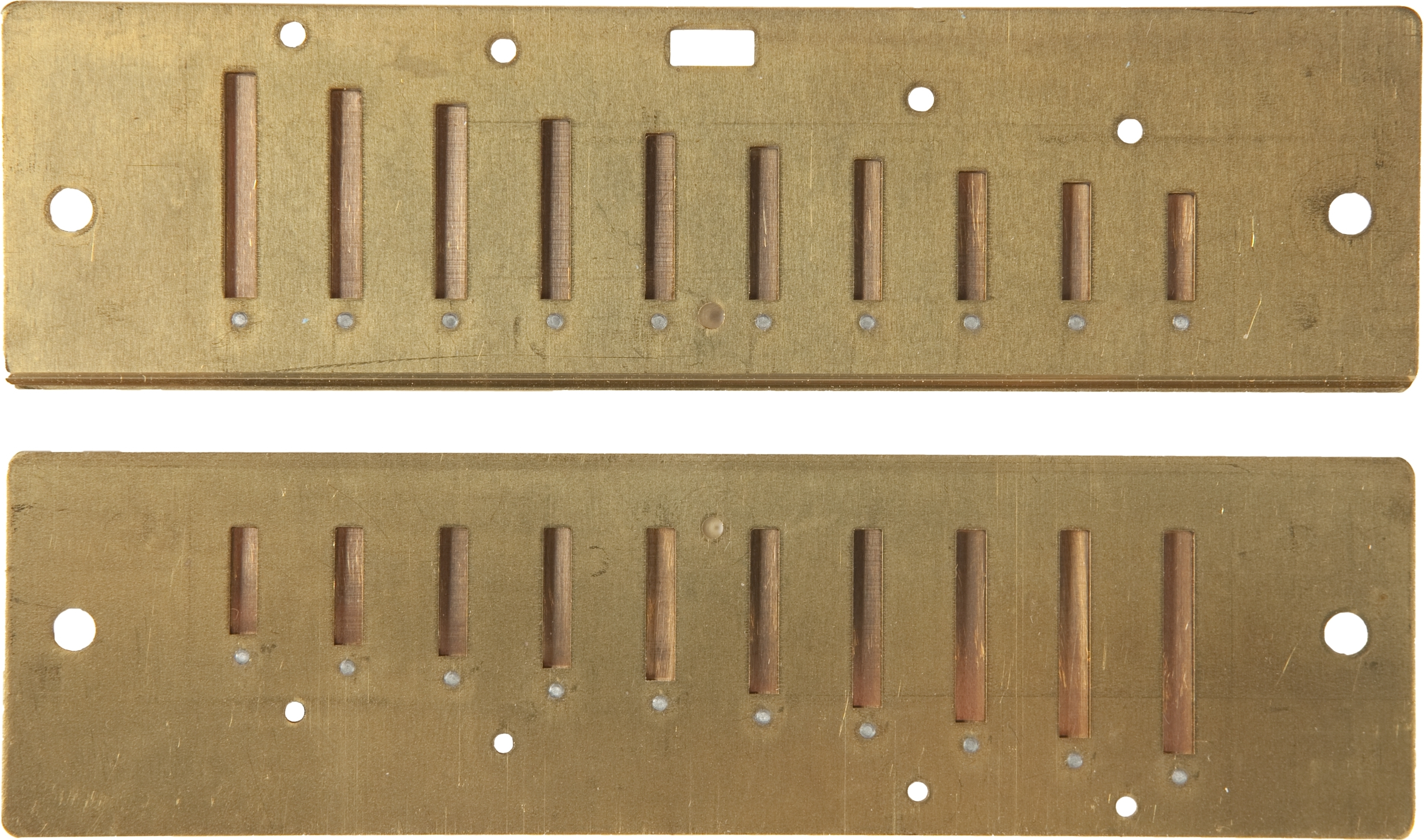 Hohner Stimmplatten MS 0,9 mm Messing G