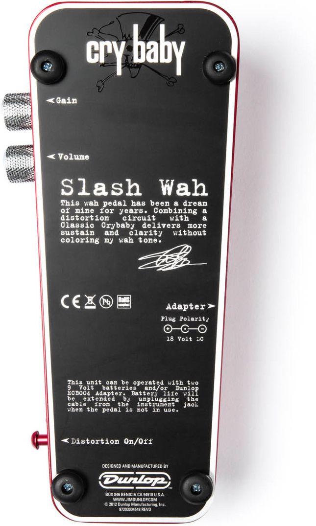 Dunlop Slash Signature Wah-Pedal – Bild 3