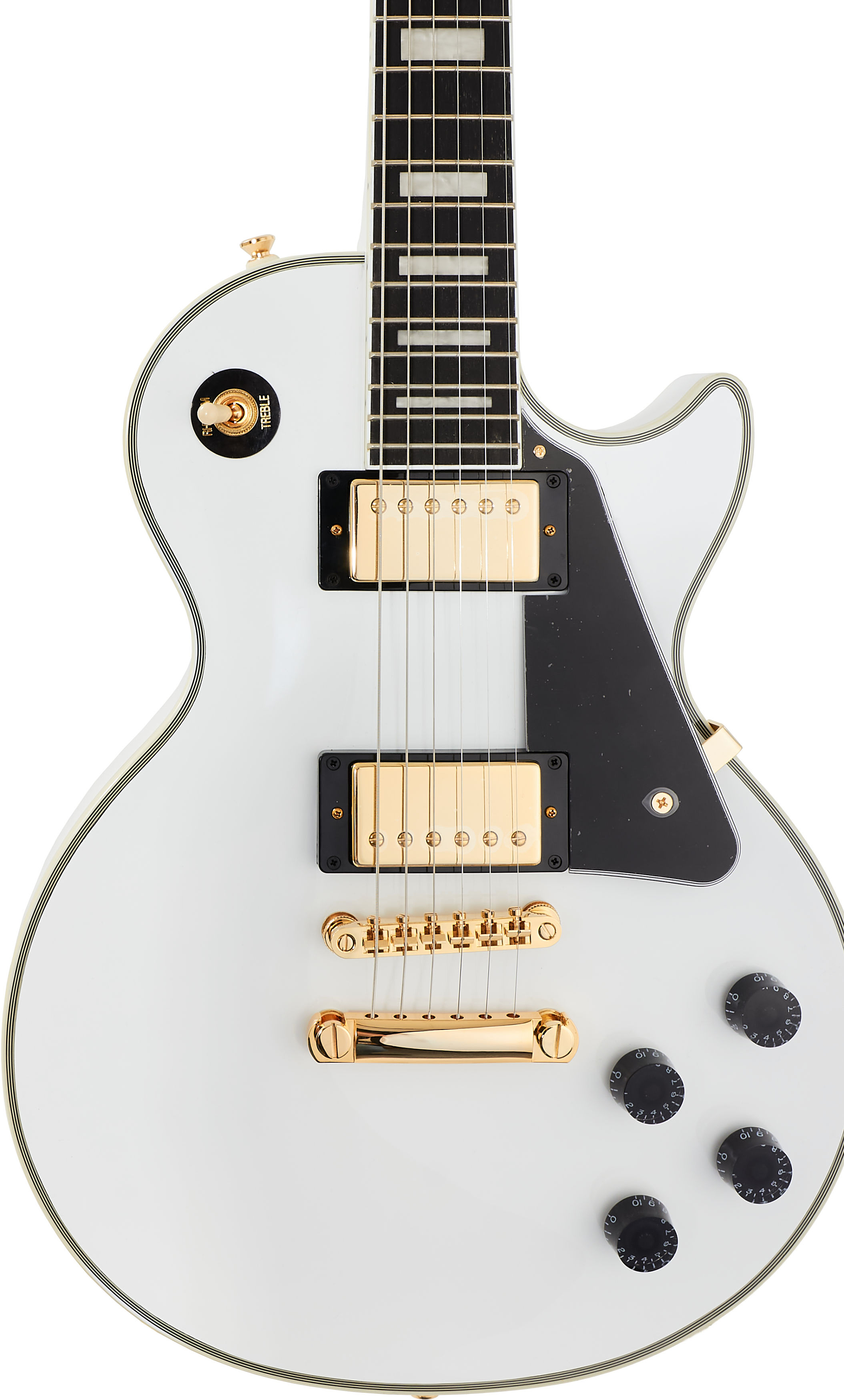 Epiphone Les Paul Custom Alpine White – Bild 3
