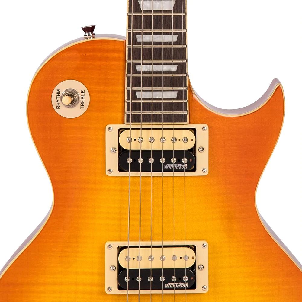 Vintage V100THB Reissued Series Flamed Honeyburst – Bild 3