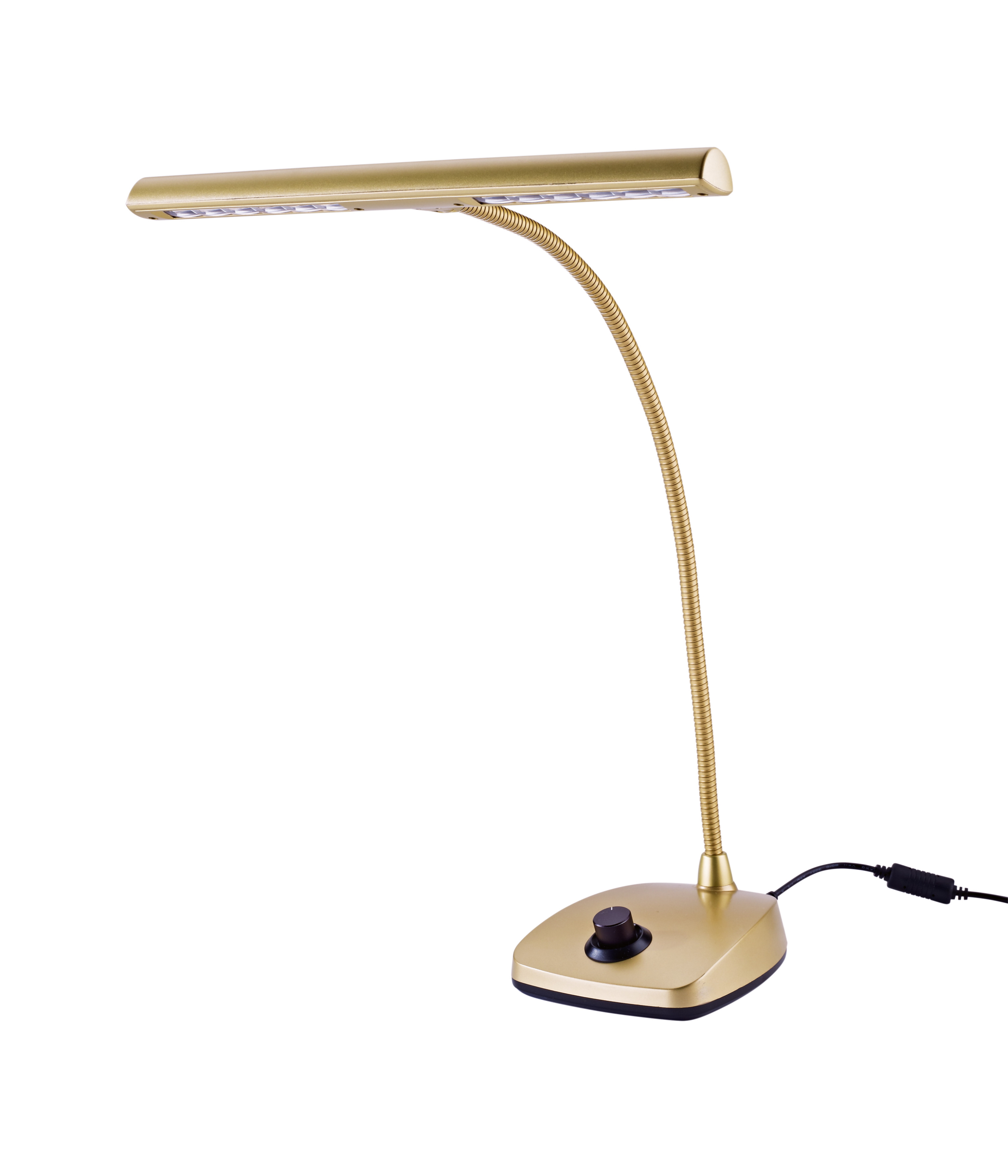 K&M 12298 LED Pianoleuchte Gold