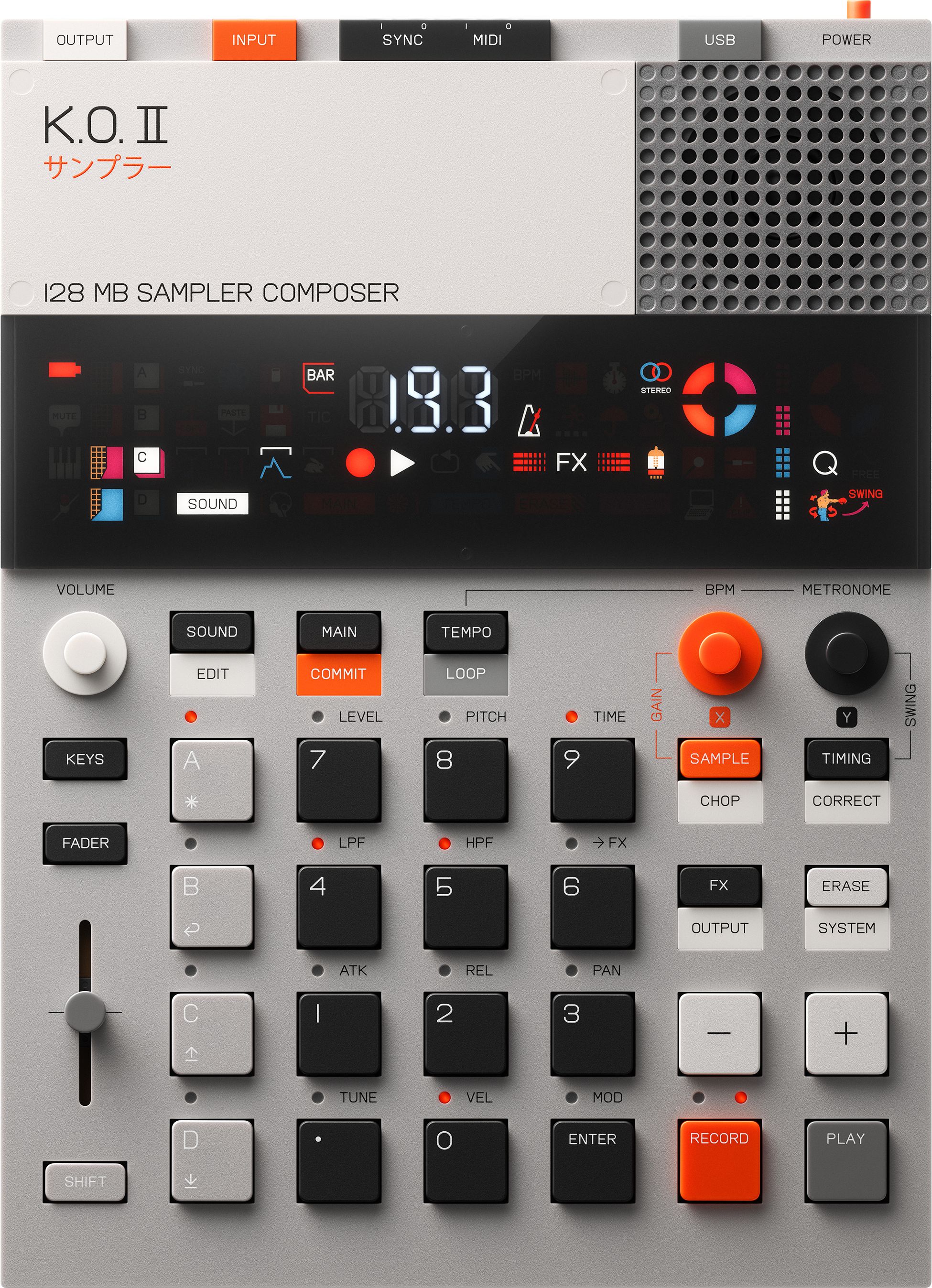 Teenage Engineering EP-133 K.O. II 128MB