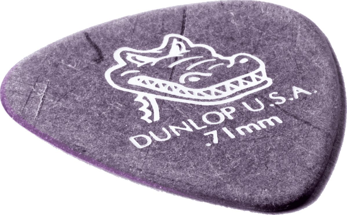 Dunlop Gator picks 0,71mm light purple 417P71 pack of 12 – Bild 5