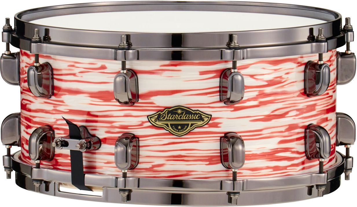 Tama WBRS65BN-RWO Starclassic Walnut/Birch Snare 14"x6,5" - Red & White Oyster