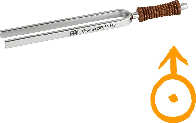 Meinl Sonic Energy TF-U Stimmgabel - Uranus 207.36Hz – Bild 2