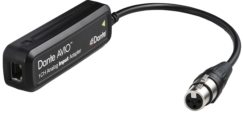 Dante AVIO Analog Input Adapter 1x0 Dante AVIO Analog Input Adapter 1x0