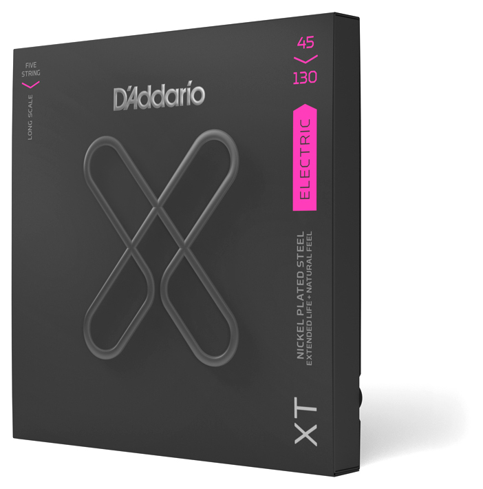 D Addario XTB45130 XT 5-String Regular Light – Bild 3