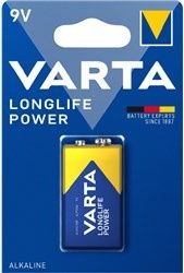 VARTA 9V Block 4922 Longlife Power -Blister- VARTA 9V Block 4922 Longlife Power -Blister-