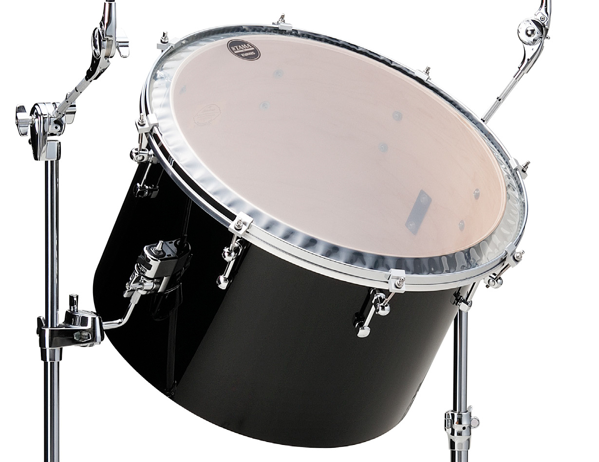 Tama Starcl. Maple Gong Drum 20"x14" Piano Black