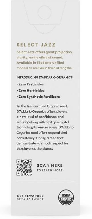 DAddario Woodwinds Organic Sel. Jazz Filed TEN 2S – Bild 3