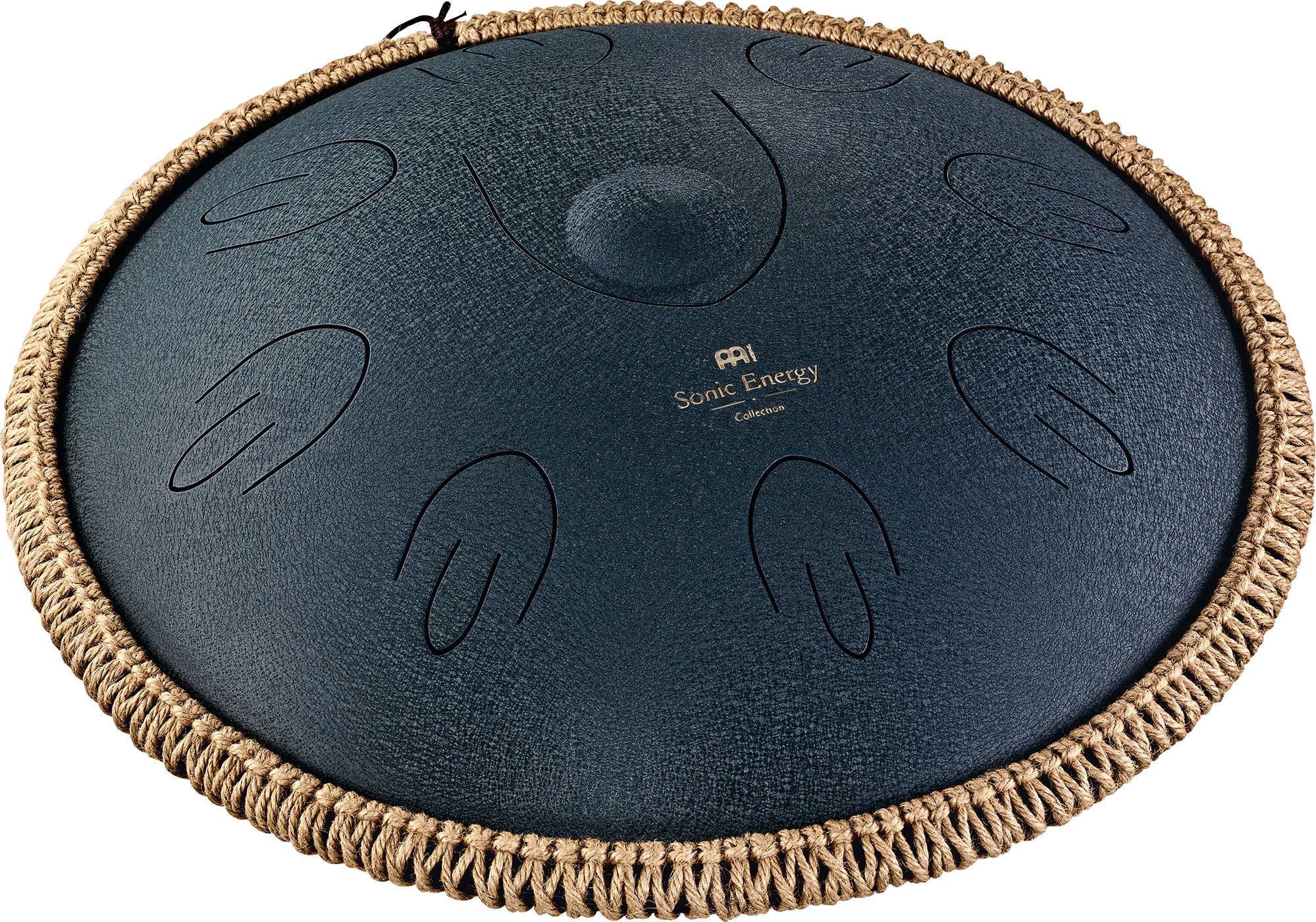 Meinl OSTD2NB Sonic Energy Octave Steel Tongue Drum Nvy Blue D-Amara