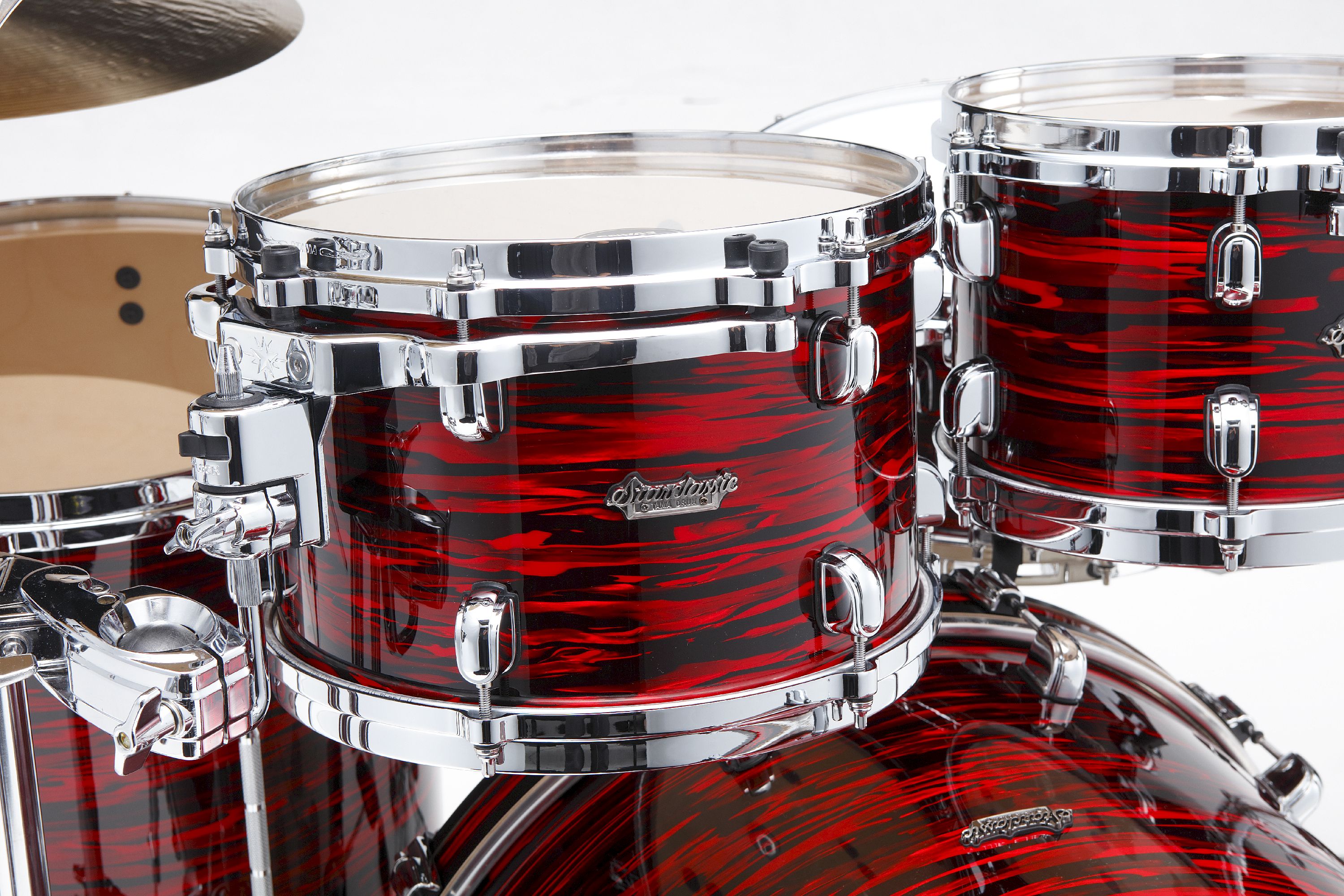 Tama MR42TZS-ROY Starclassic Maple Shell Set 4tlg. - Red Oyster/Chrome